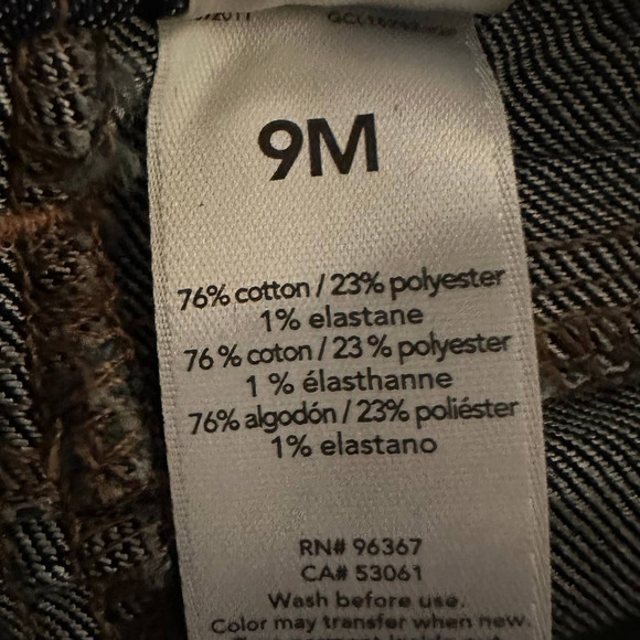 Nwt OshKosh Dark Wash Skinny Jeans 9Mo - Picture 3 of 5